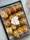 Mini Leek & Parmesan Pastry Maison Valentine