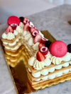 Number Cake - Vanilla - 48h preparation time Maison Valentine