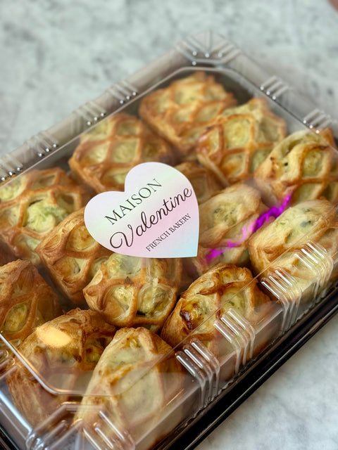 Mini Leek & Parmesan Pastry Maison Valentine
