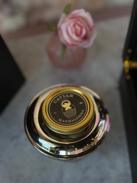 Box of 28g Ossetian caviar Maison Valentine