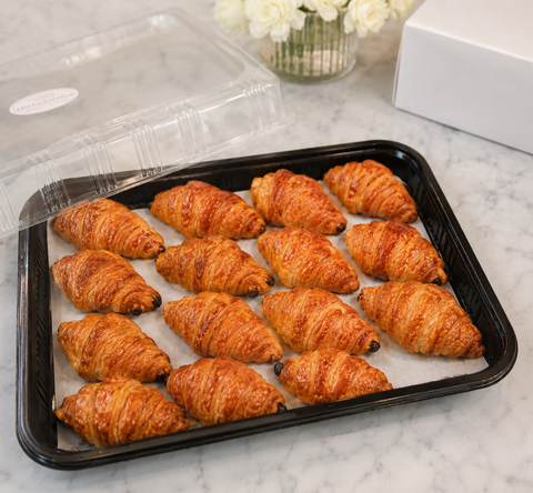 Mini Butter Croissant Platter (15 Pieces)French Pâtisserie Miami Beach French ProductsFrench Bakery & Café