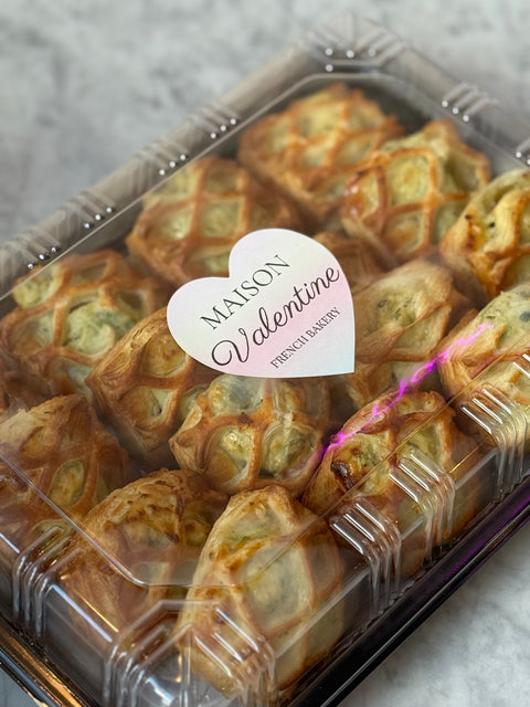Mini Leek & Parmesan Pastry Maison Valentine