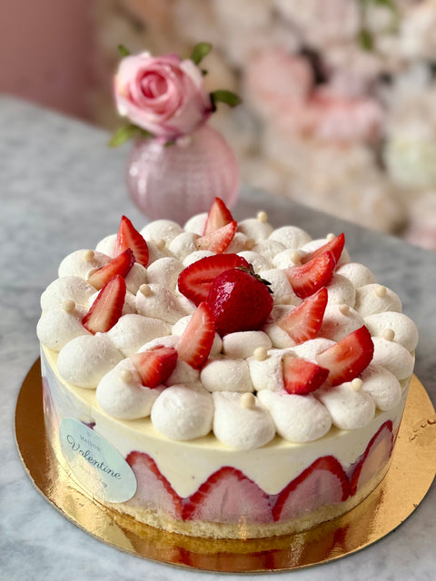 Fraisier - 48h preparation time Maison Valentine