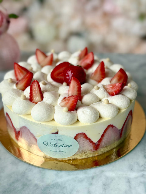 Fraisier - 48h preparation time Maison Valentine
