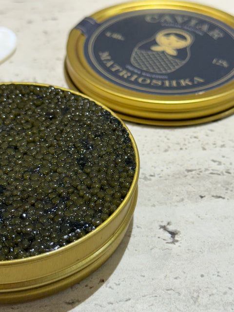 Matrioshka Osetra Caviar – 125g Maison Valentine