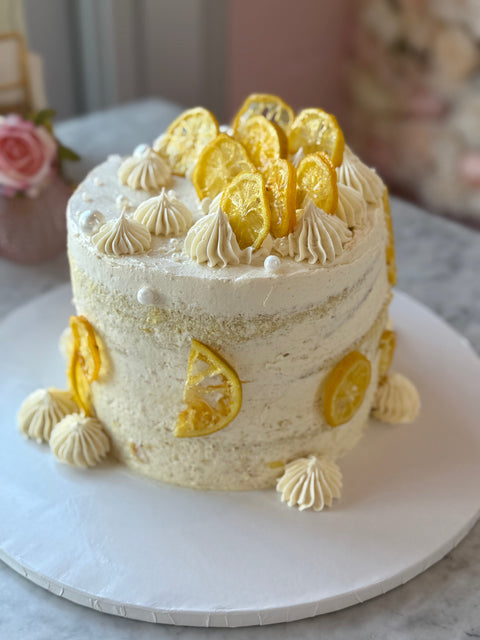Lemon & Orange Vanilla Cake - 8ppl Maison Valentine