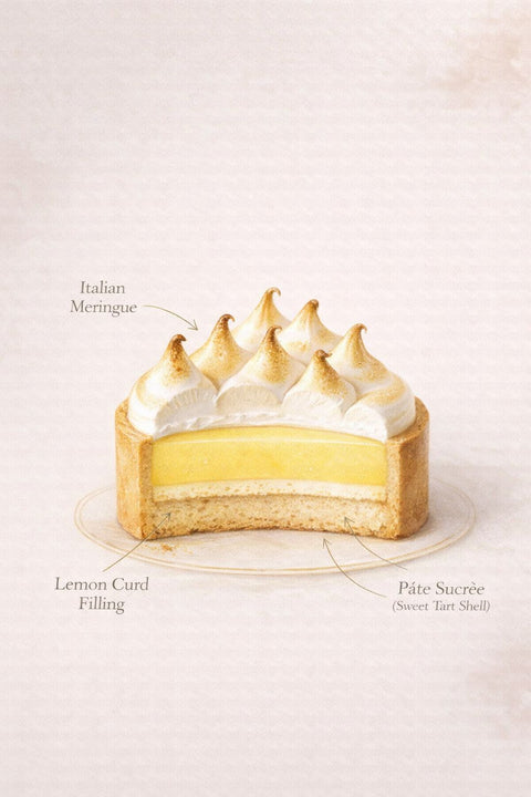 Lemon Meringue Tart Maison Valentine
