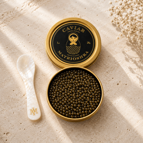 Matrisohka – Royal Osetra Caviar 1 Oz- 28g Maison Valentine