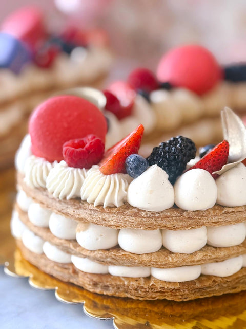 Number Cake - Vanilla - 48h preparation time Maison Valentine