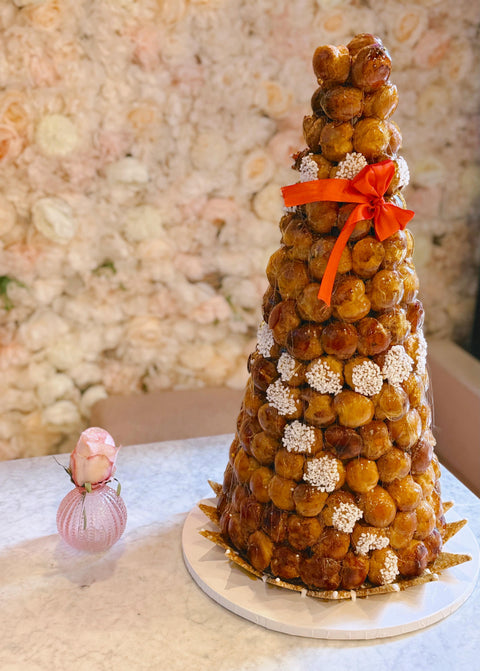 Croquembouche Tower — Maison Valentine Signature Piece Maison Valentine