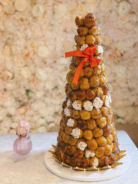 Croquembouche Tower — Maison Valentine Signature Piece Maison Valentine