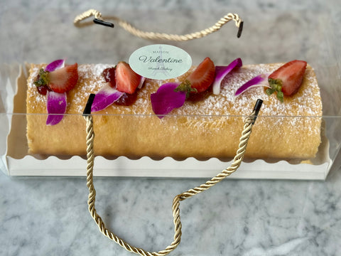 Roulé Cake (Dairy Free)