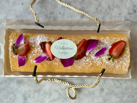 Roulé Cake (Dairy Free)