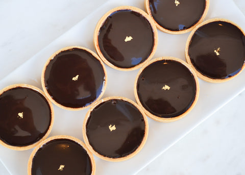 Mini Dark Chocolate tart - 48h preparation time