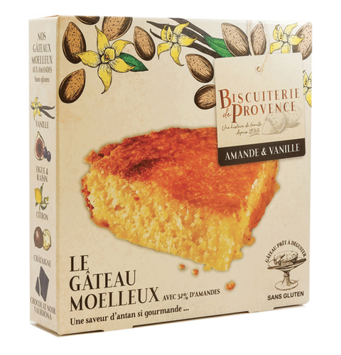 Biscuiterie de Provence - Almond & Vanilla Cake - GF